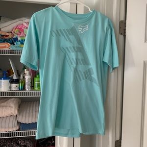 Mint green fox T Shirt